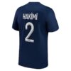 10102 PACK PSG DOMICILE HAKIMI. ENSEMBLE ADULTE MAILLOT ET SHORT 2022 2023