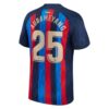 8545 MAILLOT FC BARCELONE DOMICILE AUBAMEYANG 2022 2023