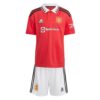 9675 PACK JUNIOR MANCHESTER UNITED DOMICILE. ENSEMBLE MAILLOT ET SHORT 2022 2023
