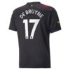 9967 PACK MANCHESTER CITY EXTERIEUR DE BRUYNE. ENSEMBLE ADULTE MAILLOT ET SHORT 2022 2023