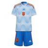10991 PACK JUNIOR ESPAGNE EXTERIEUR. ENSEMBLE MAILLOT ET SHORT 2022 2023
