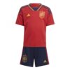 11218 PACK JUNIOR ESPAGNE DOMICILE. ENSEMBLE MAILLOT ET SHORT 2022 2023