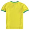 11311 PACK JUNIOR BRESIL DOMICILE. ENSEMBLE MAILLOT ET SHORT 2022 2023