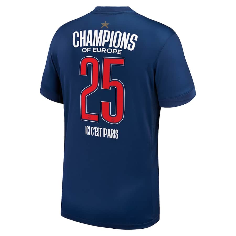 MAILLOT PSG DOMICILE 1 ETOILE 2024-2025