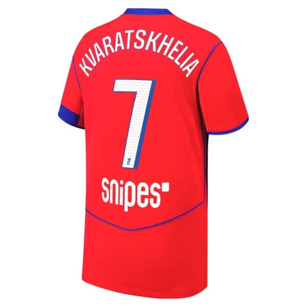 MAILLOT PSG THIRD KVARATSKHELIA SAISON 2025-2026
