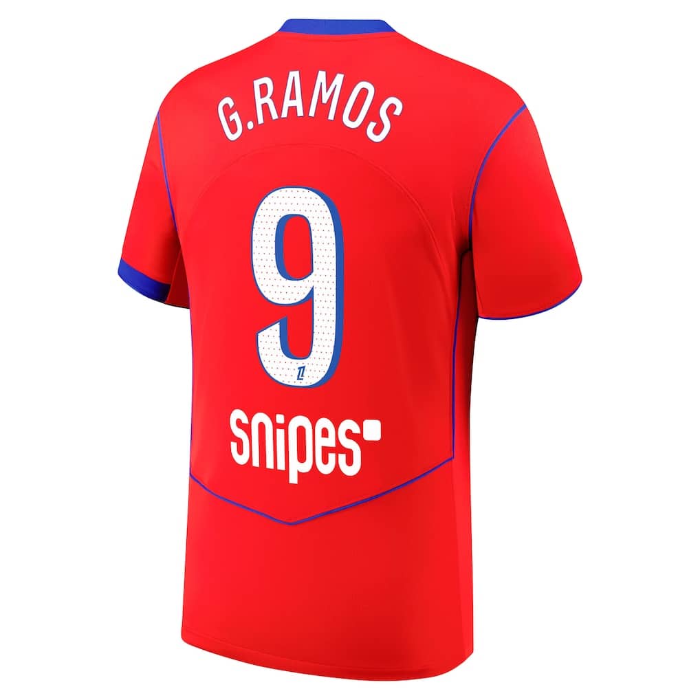 MAILLOT PSG THIRD GONCALO RAMOS SAISON 2025-2026