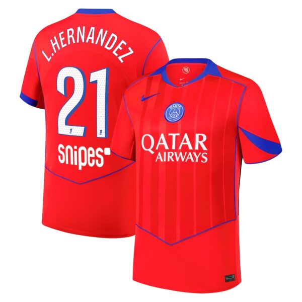 MAILLOT PSG THIRD LUCAS HERNANDEZ SAISON 2025-2026