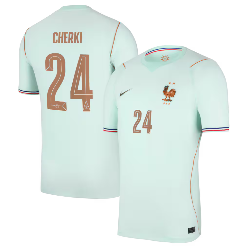 MAILLOT FRANCE EXTERIEUR CHERKY 2026-2027 MAILLOT FRANCE EXTERIEUR CHERKY 2026-2027