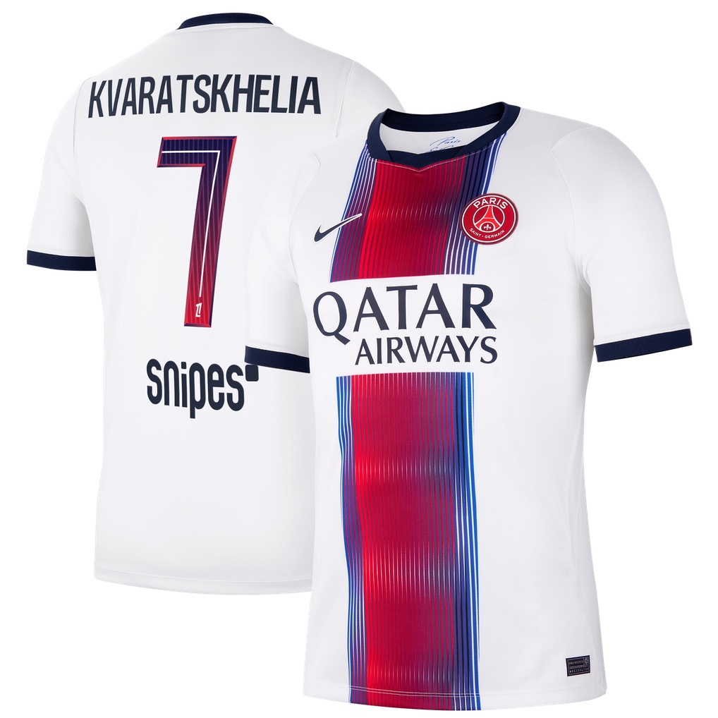 MAILLOT PARIS SAINT-GERMAIN EXTERIEUR KHVICHA KVARATSKHELIA 2026-2027 MAILLOT PARIS SAINT-GERMAIN EXTERIEUR KHVICHA KVARATSKHELIA 2026-2027