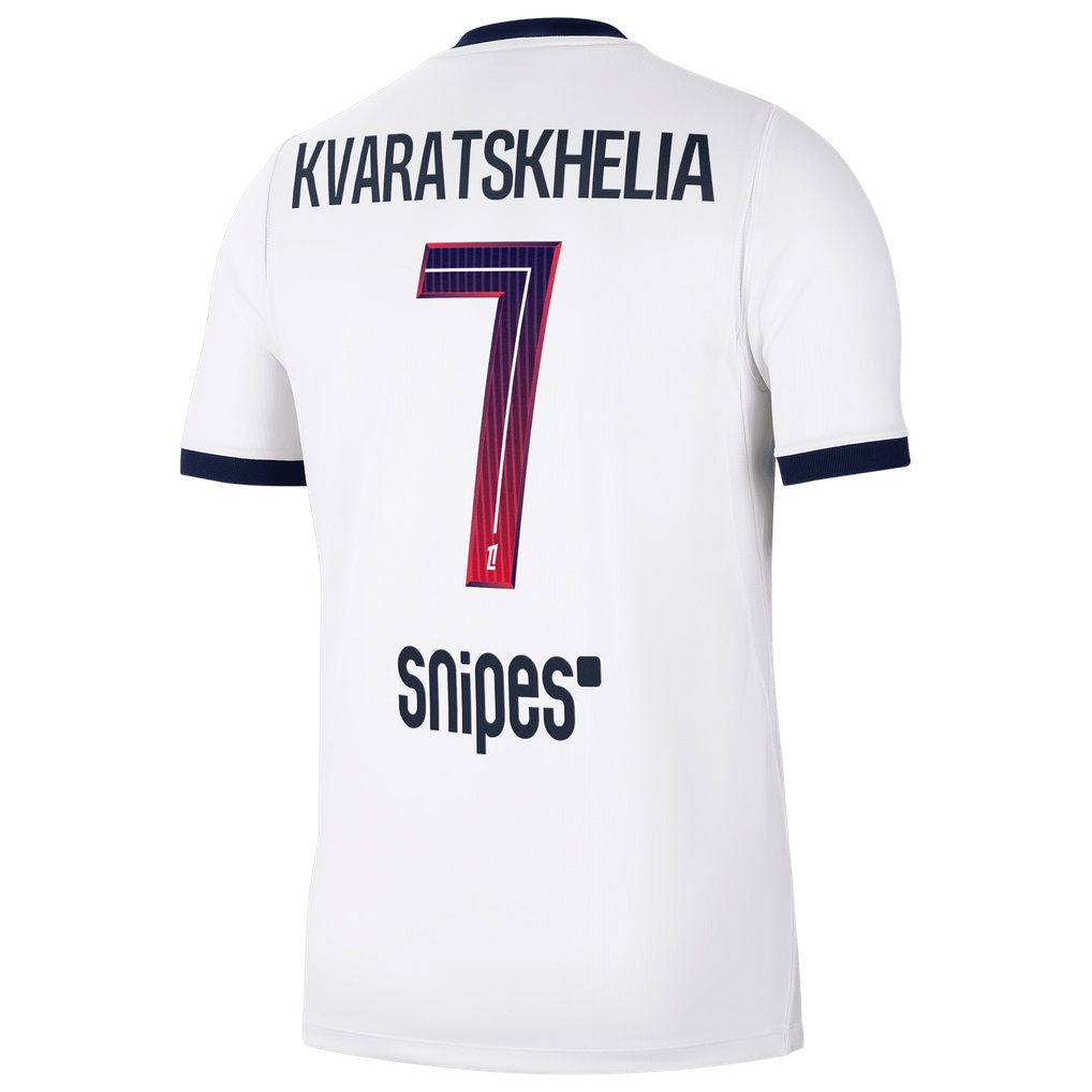 MAILLOT PARIS SAINT-GERMAIN EXTERIEUR KHVICHA KVARATSKHELIA 2026-2027 MAILLOT PARIS SAINT-GERMAIN EXTERIEUR KHVICHA KVARATSKHELIA 2026-2027